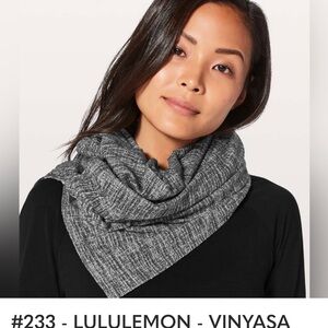 lululemon athletica Gray Vinyasa Scarf
